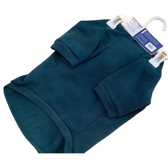 Forest Green Doggie Sweatshirts Size M  NWT - Picture 2 of 3